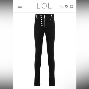 LOL Black Silver Denim